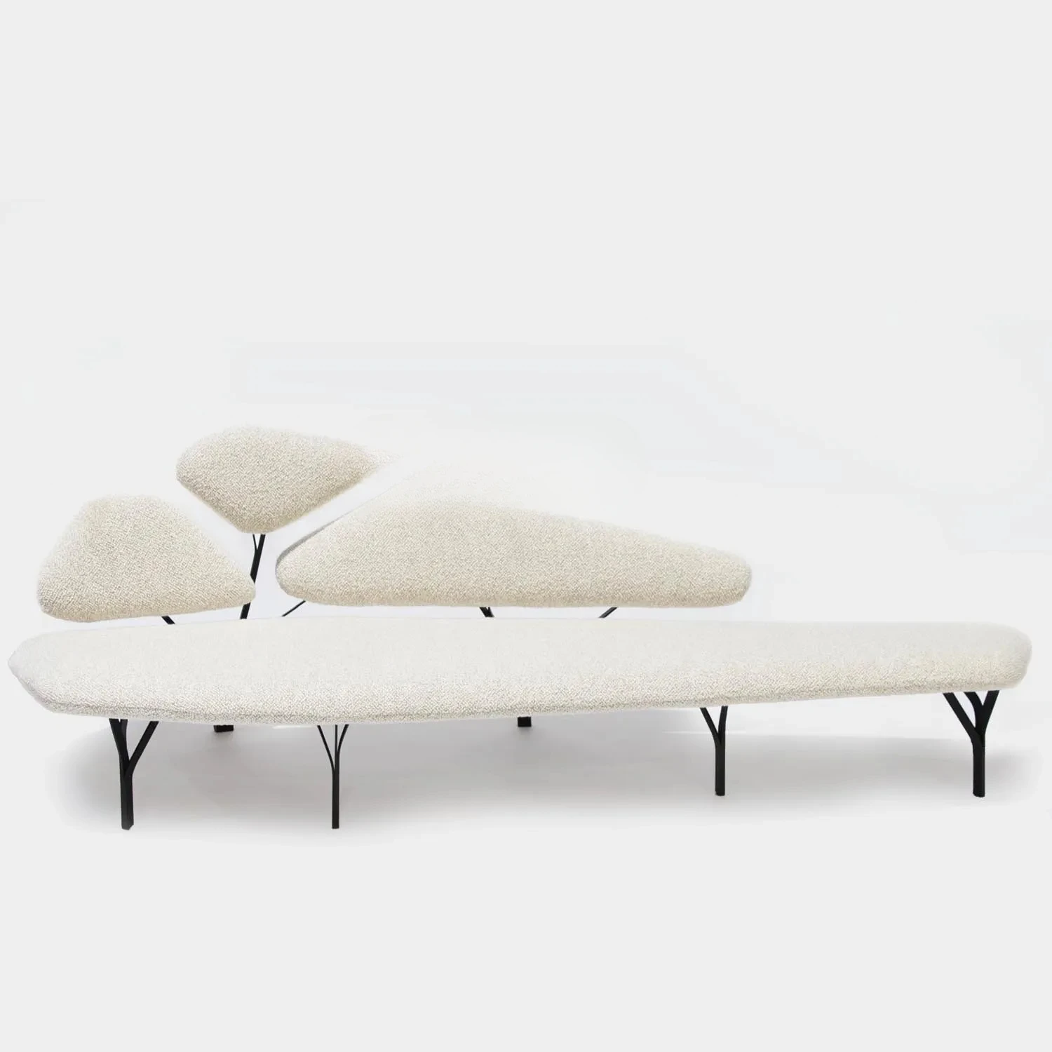 

Designer Model Light Luxury and Simplicity Leaf Shape Sofa Personality Freehand Branch Shaped Couch Hotel Model Room