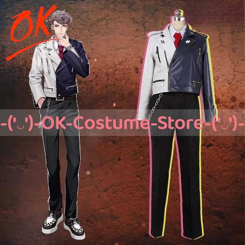 [Customized Size] Hypnosis Mic Bad Ass Temple Amaguni Hitoya Cosplay Costume Anime Game Character Outfit Halloween Party Uniform