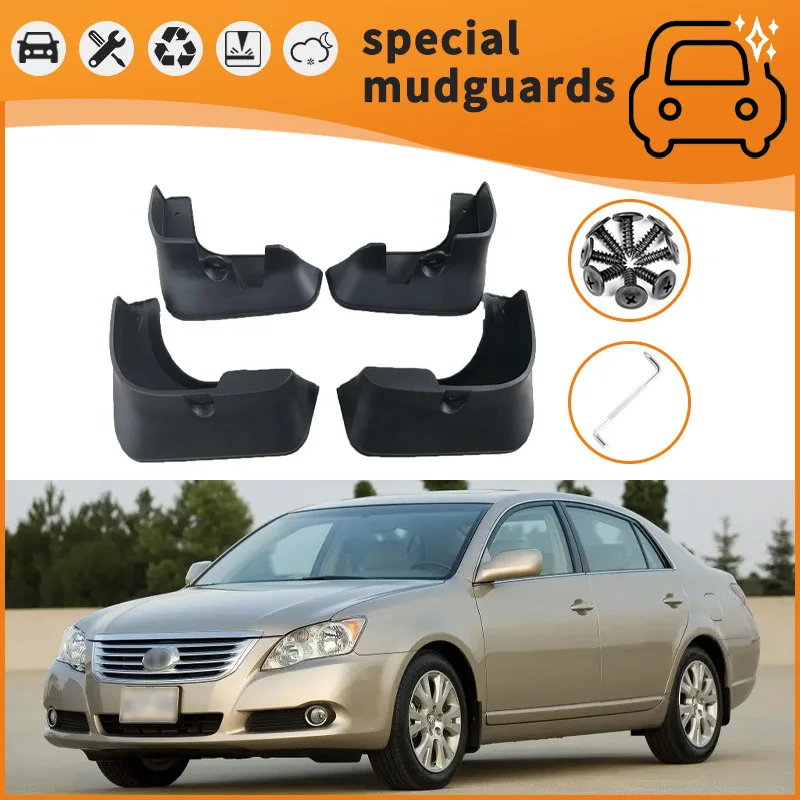 

For Toyota Avalon Premio 01-22 models Mudguards Fender Mudflaps Front Rear Flares Splash Guards Cover Car Accessorie