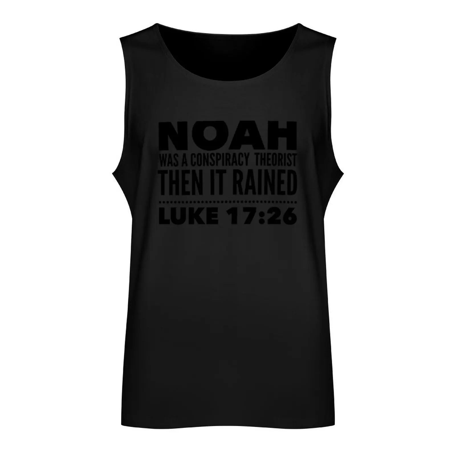 Noah Bible Hero Conspiracy Theorist Tank Top summer clothes men 2024 bodybuilding