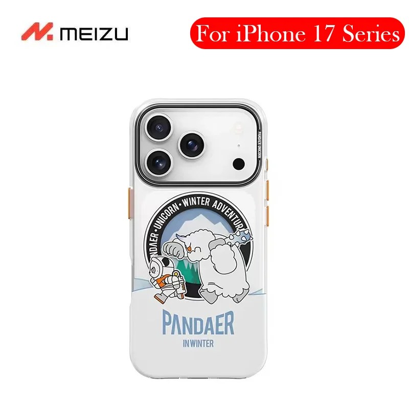 

Оригинальный чехол PANDAER для iPhone 17 Po Max, матовый чехол на заднюю панель для iPhone 17 Pro