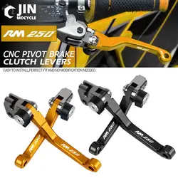 CNC Dirt Bike Parts Brake Clutch Levers Motorcycle Accessories FOR SUZUKI RM250 RM 250 1996 1997 1998 1999 2000 2001 2002 2003