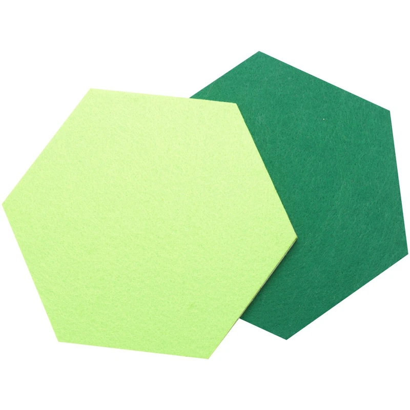 6 Pack Hexagon Vilt Pin Board Zelfklevend Bulletin Memo Foto Kurk Boards Kleurrijke Schuim Muur Decoratieve Tegels Met 6 Pushpins