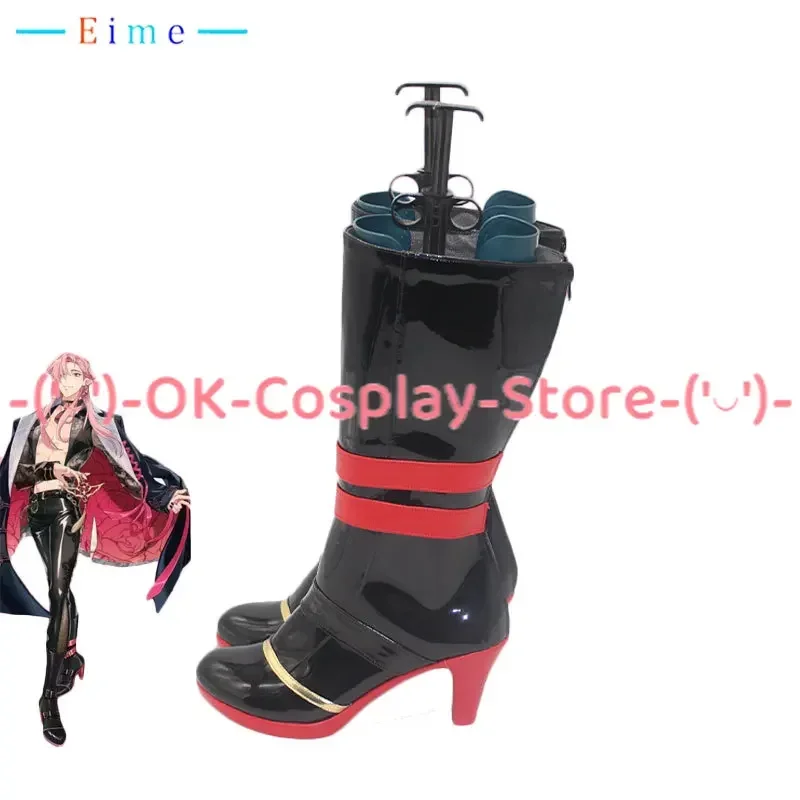 [حسب الطلب] لعبة نو كرنفال أستر تأثيري أحذية أنيمي لعب الأدوار الدعامة هالوين كرنفال عطلة حفلة بولي Leather الجلود خنجر التمهيد