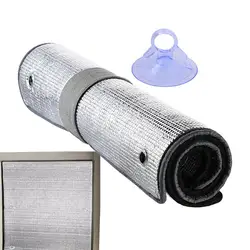 Double Sided Aluminum Foil Film RV Window Insulation Film Auto Insulation Heat Shield Roof Wall RV Car Interior Accessories