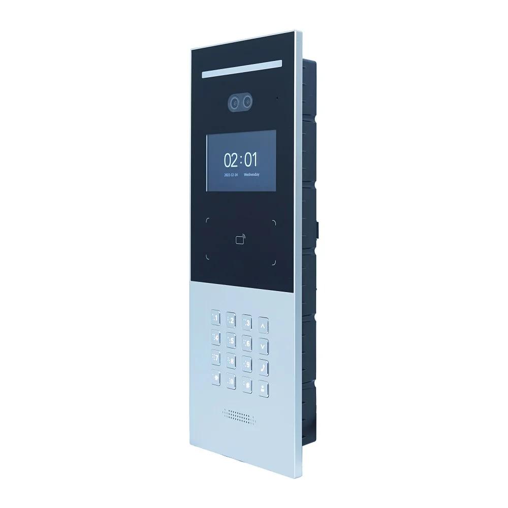 DH Multi-language Apartment IP Video Intercom VTO6531F IP Face Recognition Door Station,support RFID door phone,SIP Doorbell