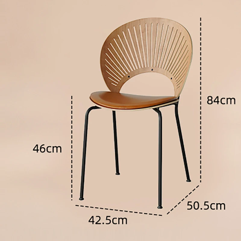 

Винтажный минималистичный обеденный стул, удобный эстетический уникальный гламурный стул, простые европейские шезлонги, мебель для яслей