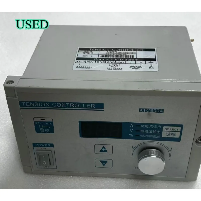 1pcs tension controller model: ktc800 model: ktc800a input ac180-265v, output dc0-24v, maximum 4a actual photo