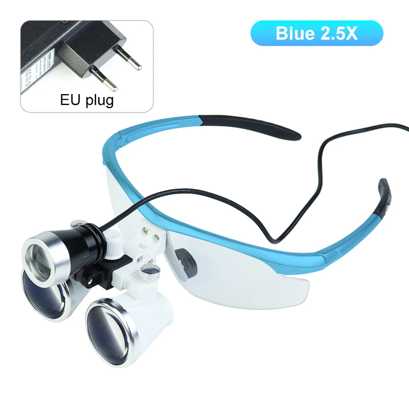 Dentistry Binocular Magnifier 2.5X 3.5X Ultra-lightweight Optical Loupes Magnifying Glass for Dental Surgery