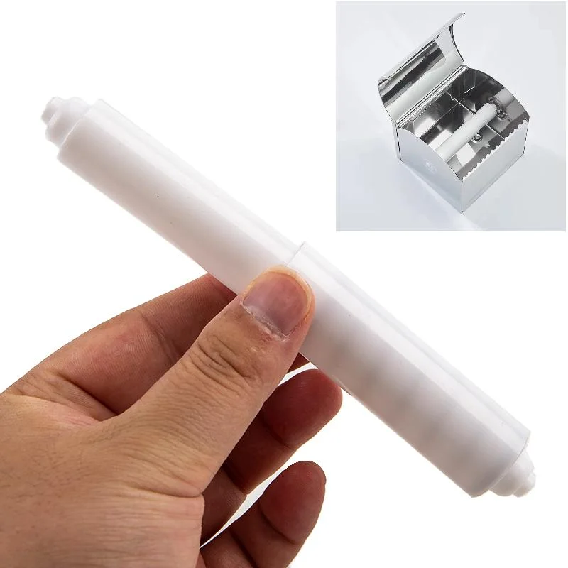 2/10Pcs Bathroom Toilet Roll Spindle Spring Loaded Replacement Insert Holder Paper Holder General Household Bathroom Supplies