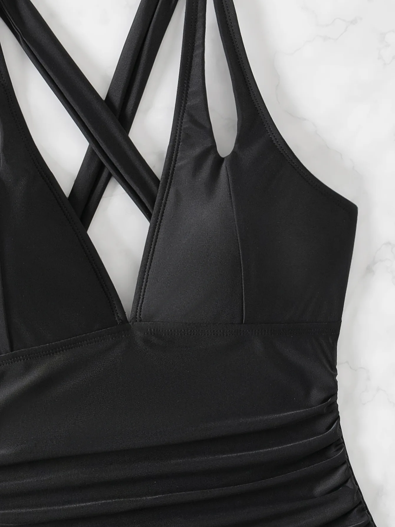 ใหม่ Hollow One-piece ชุดบิกินี่ 2025 เซ็กซี่สตรีชุดว่ายน้ําแน่นชุดว่ายน้ํา Backless ฤดูร้อน Push Up ชุดว่ายน้ําชายหาด