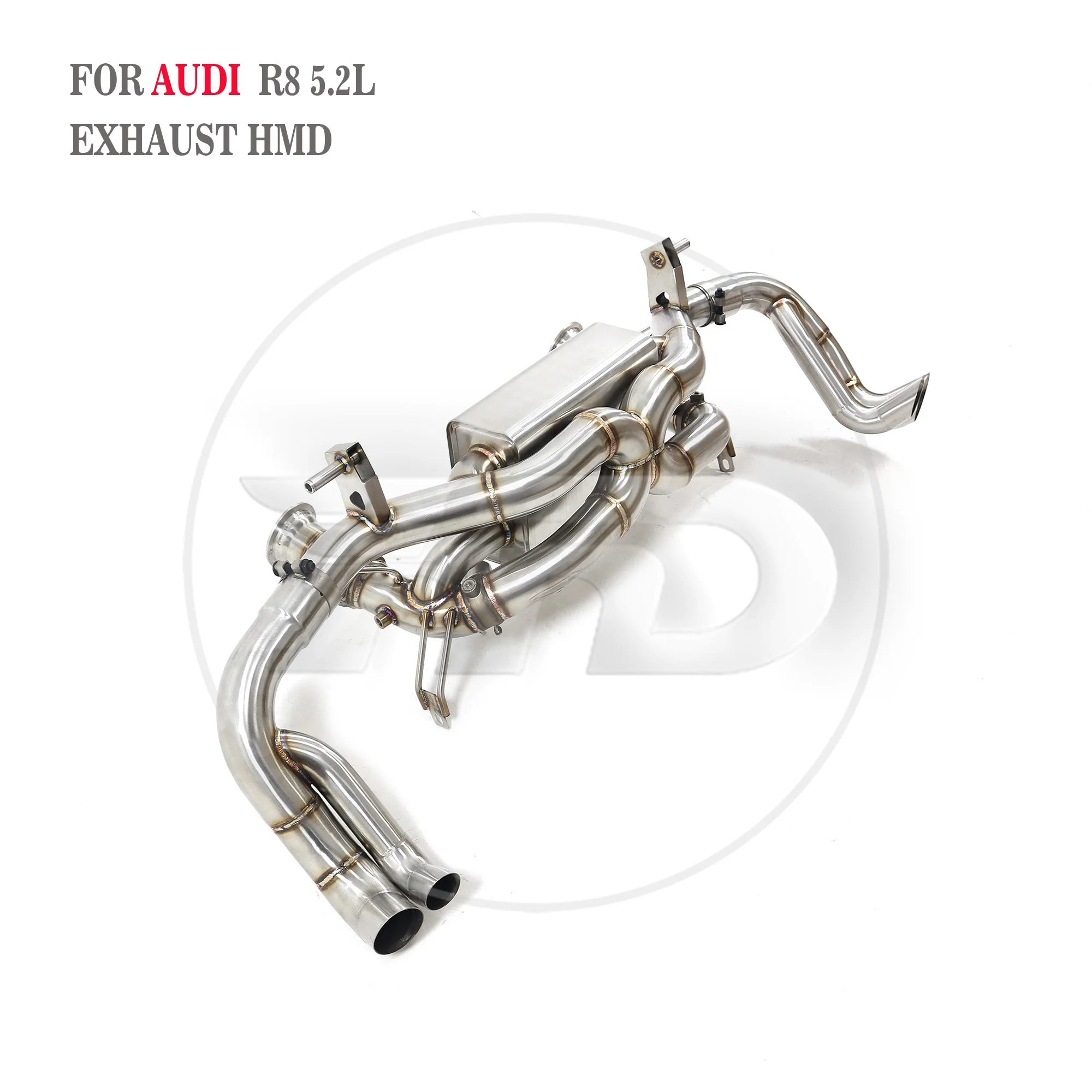 HMD Stainless Steel Exhaust System for Audi R8 5.2L Auto Catback Modification Electronic Valve