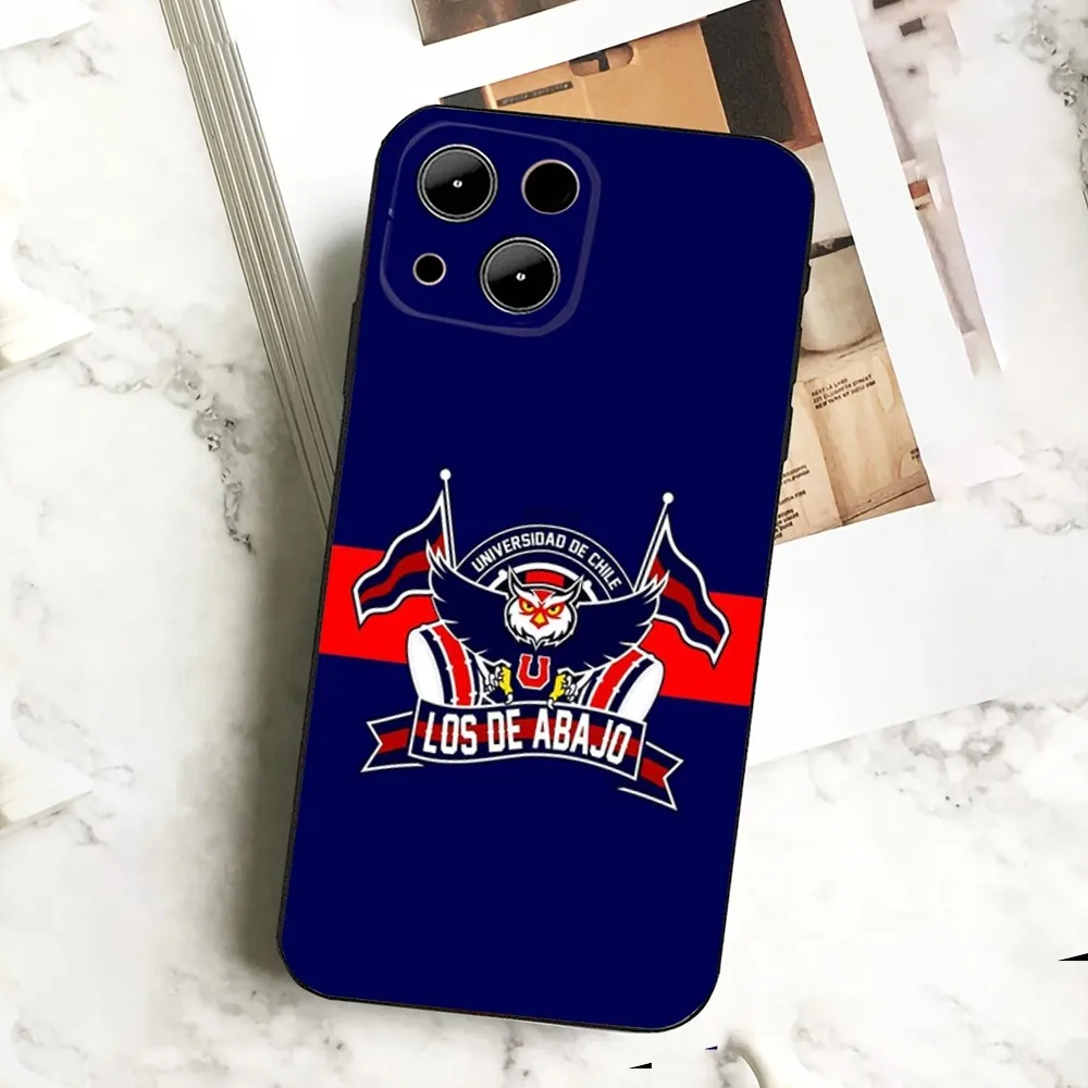Chile U-University Logo  Phone Case  For IPHONE 15,13,14,12,Mini ,11, Xr, X ,Xs Pro Max 8, 7 Plus Back Cover