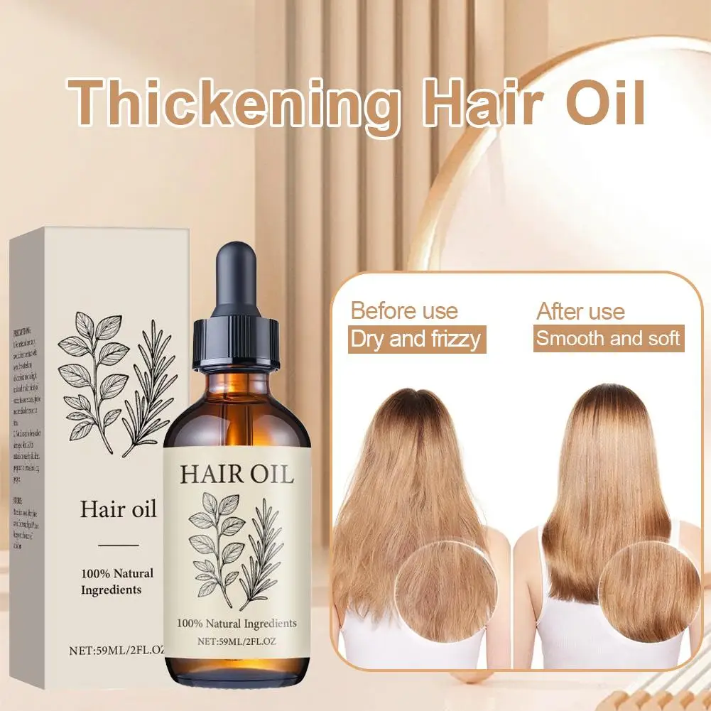 Olio di rosmarino Olio Rafforza le radici dei capelli Prodotti anti-perdita di capelli per uomo Donna Addensare Oli Trattamento del cuoio capelluto Cura dei capelli R8G1