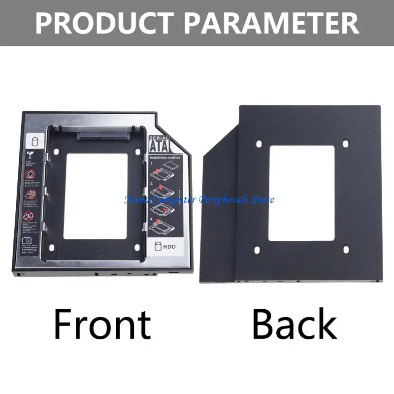 F68C 12.7mm for M.2 B for key NGFF Disk 2nd HDD Caddy 3 SSD HDD
