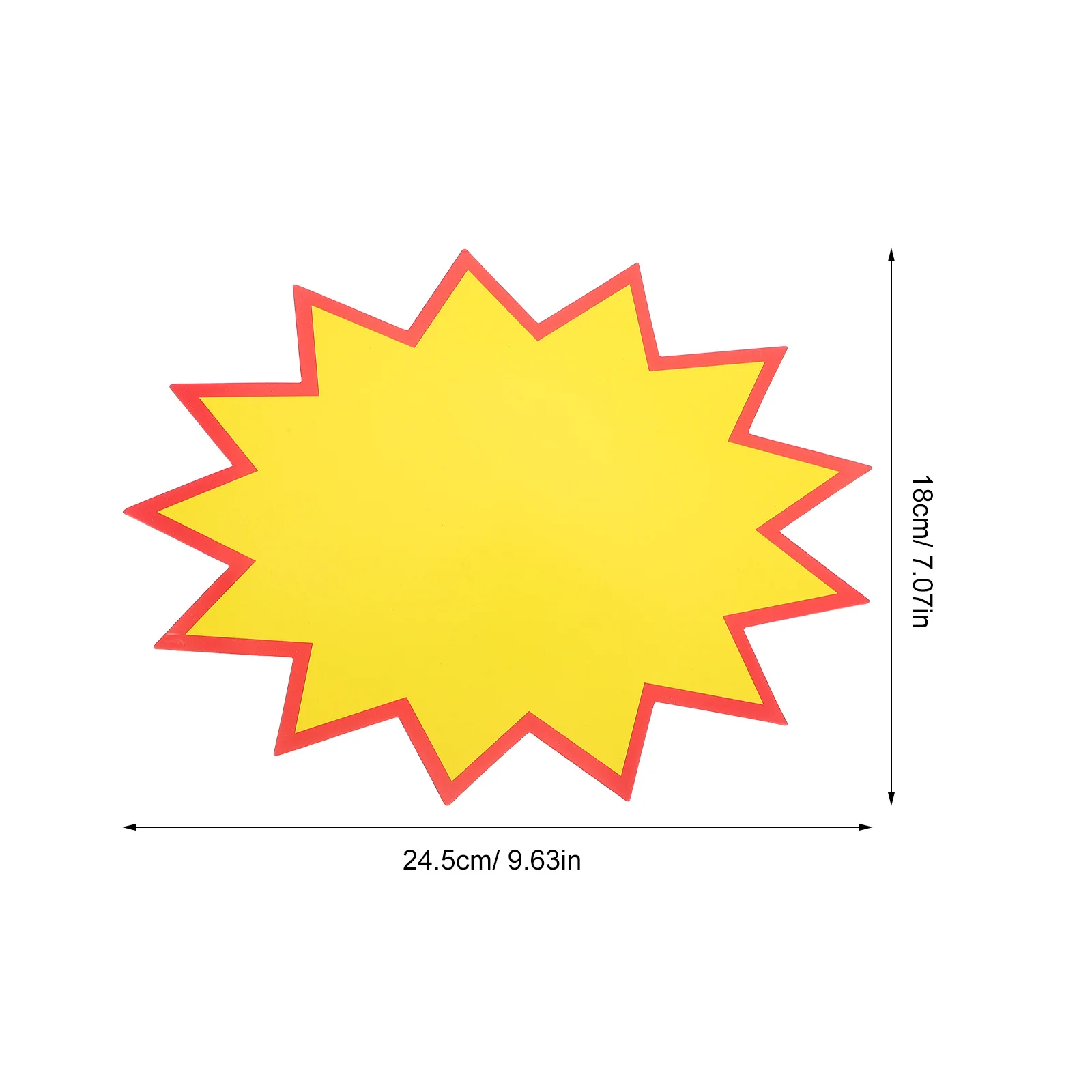 30-teiliges Explosions-Aufkleber-Set, Mini-leere Etikettenschilder für Partygeschenke, Basteln, Weihnachten, Hochzeit, Dekor, Ordner, Anhänger, Werbepapier