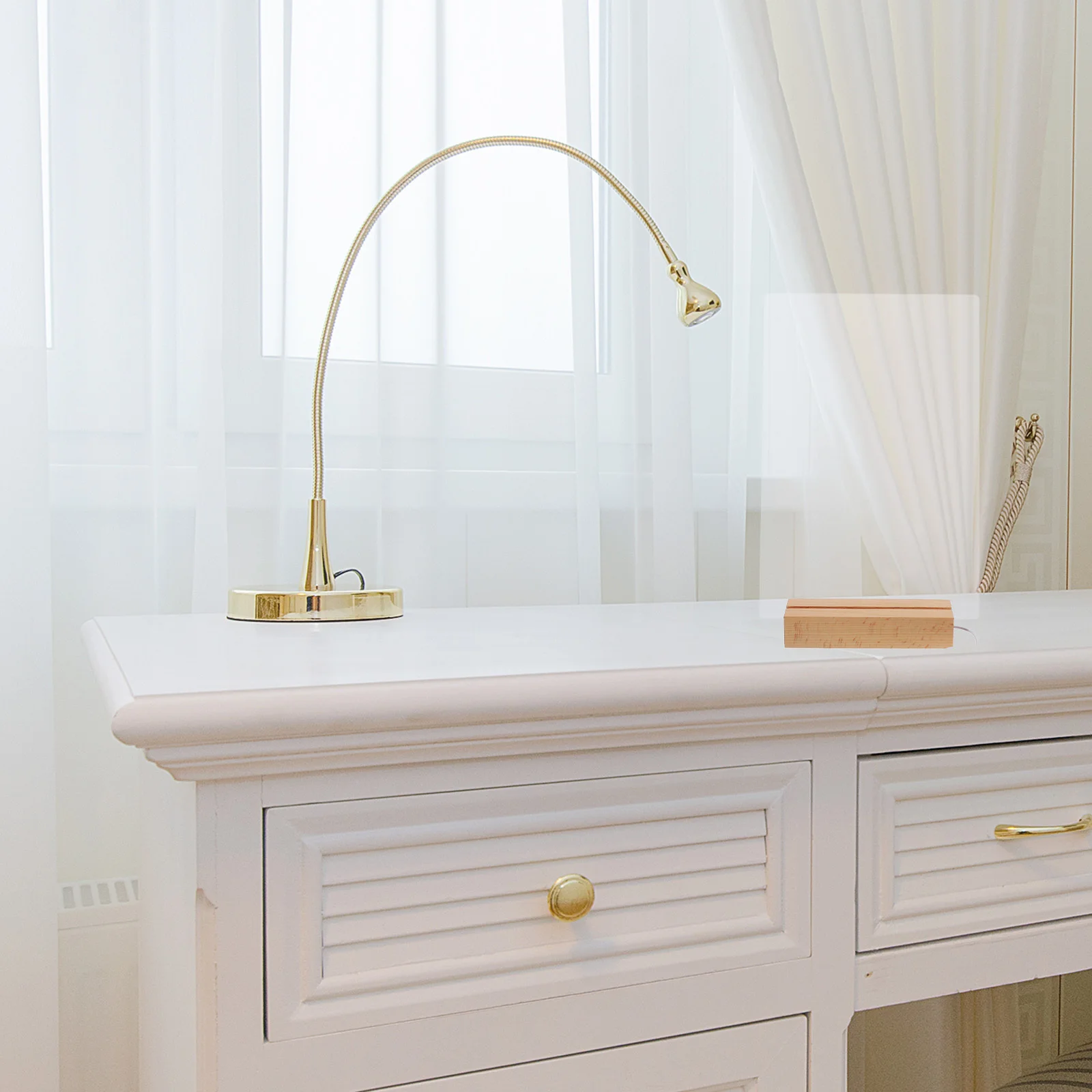 مجموعة واحدة من لوحة ملاحظات أكريليك قابلة للمسح لوحة رسائل مكتبية مضيئة للمنزل والمكتب الإبداعي لتزيين سطح المكتب #6