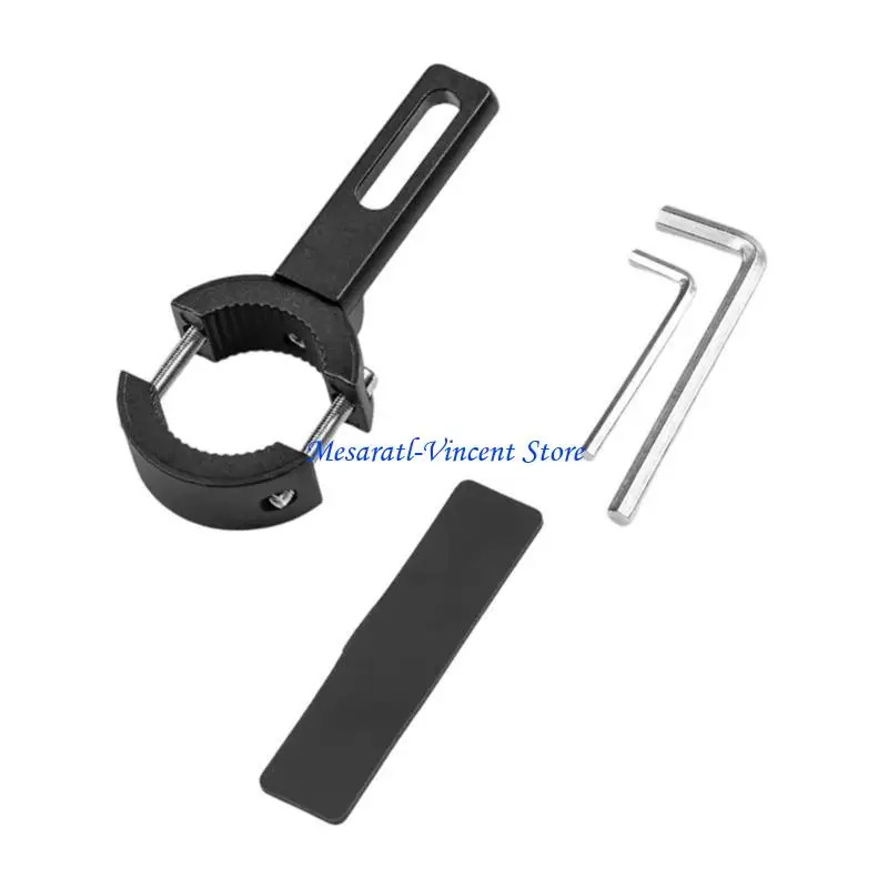A70F Sturdy Metal Motorcycle Light Mounting Bracket Adjustable without Drilling Simple Installation For LED Work Lights