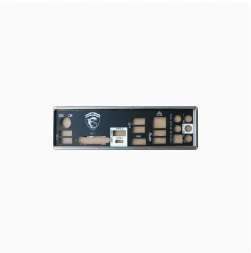 IO I/O Shield Back Plate BackPlate BackPlates Blende Bracket For MSI Z170A KRAIT GAMING 3X M5 G45 M3 PRO CAROBON