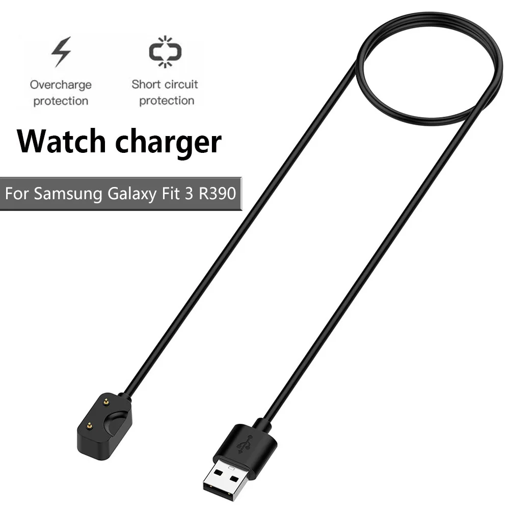 USB/Type C Charging Cable Magnetic Charging Cable Base Cord Wire Smartband Dock Charger Adapter for Samsung Galaxy Fit 3 R390