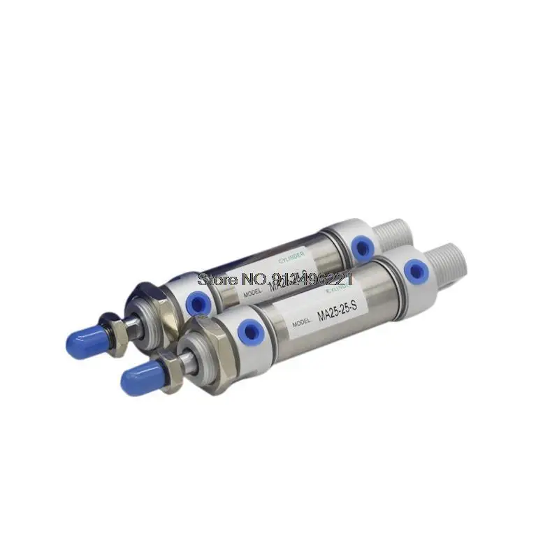 

MSA MTA Bore 16 20 25 32 40mm Stroke 10-150mm mini round cylinder with spring Single acting MSA Spring return MTA Spring entend