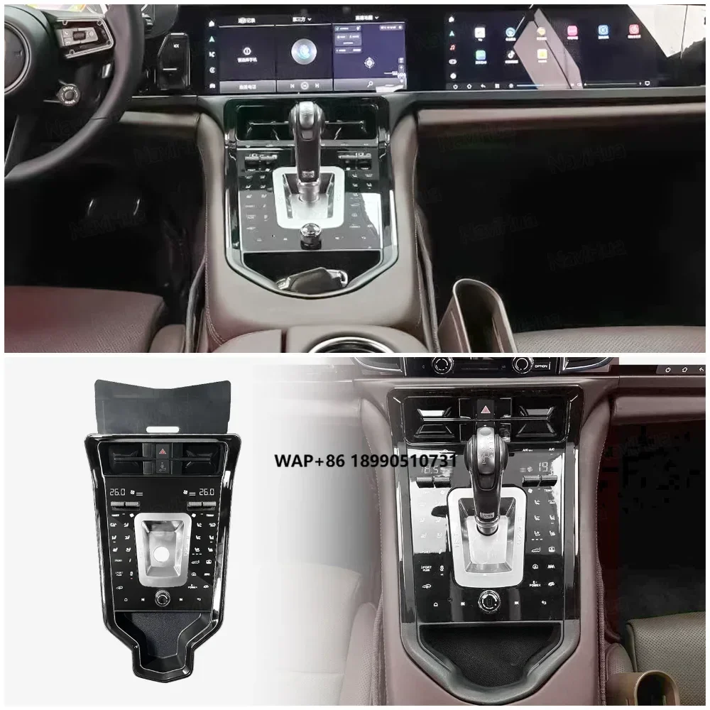 

NaviHua for Porsche Panamera 970 2010 2016 Car Interior New Upgrade Auto LCD Console Panel Central Climate Control Modification