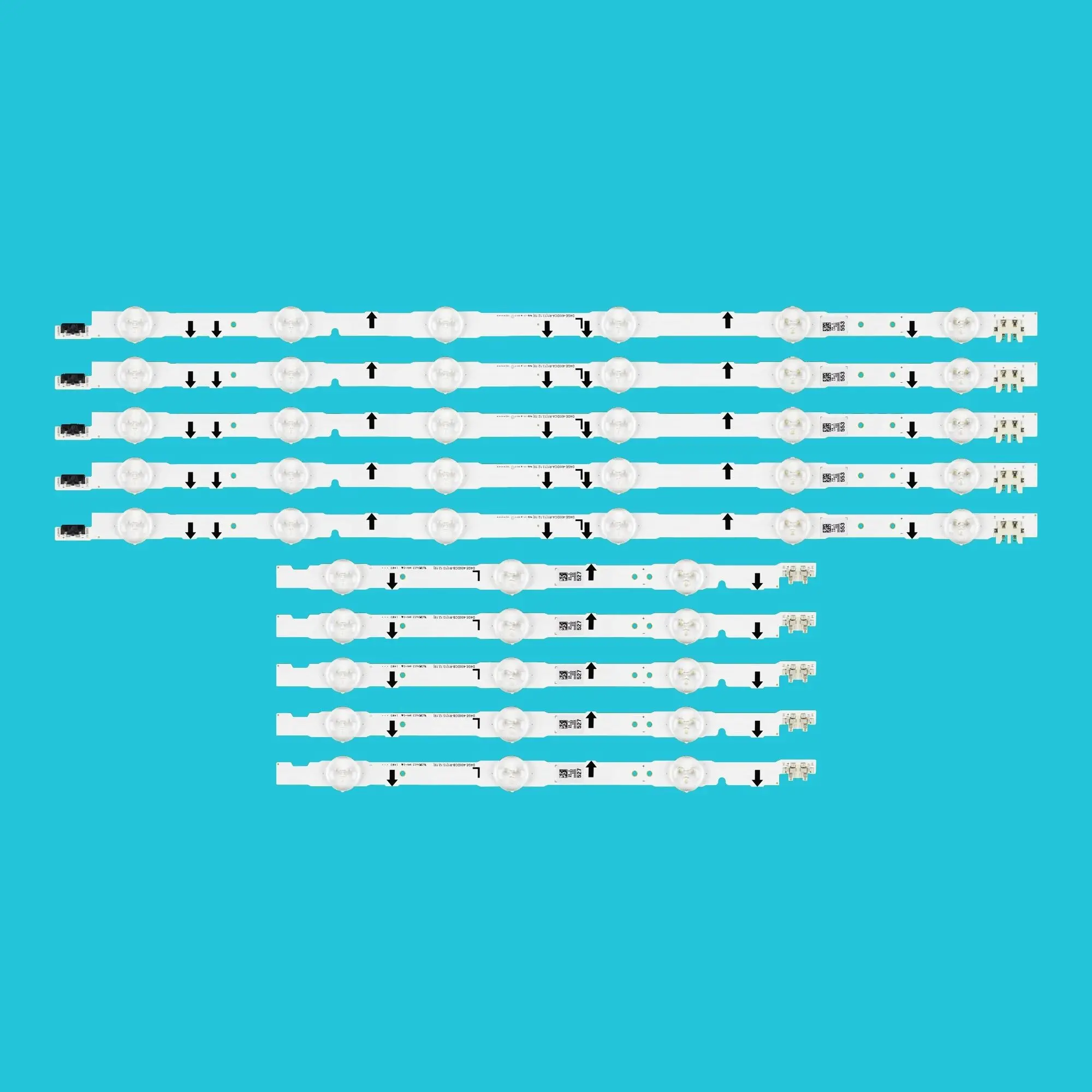 LED Backlight Strip D4GE-400DCA-R1 D4GE-400DCB-R1 2014SVS40_3228_L06 R03 For UE40H5000 UE40H5500 UE40H6200 UE40H6400 UE40H6500