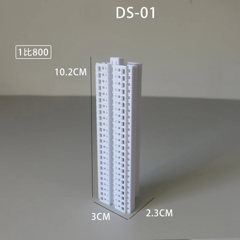 Simulation Miniatur Gebäude Modell Kit ABS Kunststoff Architektur Haus Diorama Materialien für Sand Tisch Szene Modell Machen 1Pcs