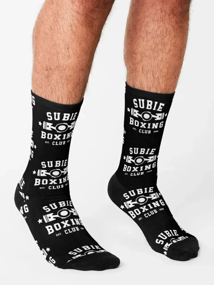 SUBIE BOXING CLUB Socks funny gifts bright garter soccer anti-slip shoes Girl'S Socks Men's