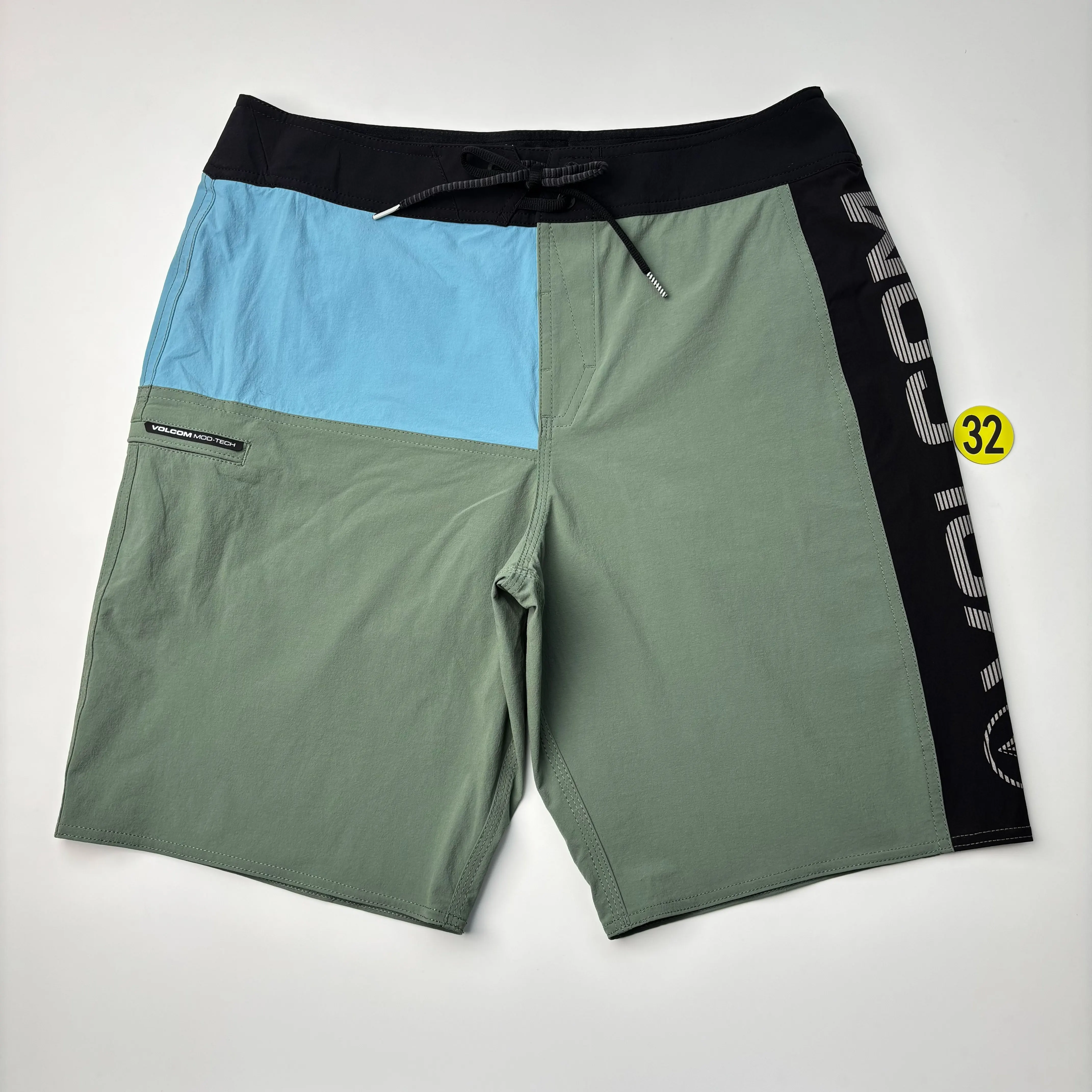 Pantalones Cortos de Verano para Hombre, Marca Original Volcom, Tallas 28, 30, 32, Shorts de Surf, Bañador, Bermuda, Pantalones Cortos de Playa Elásticos con Bolsillo