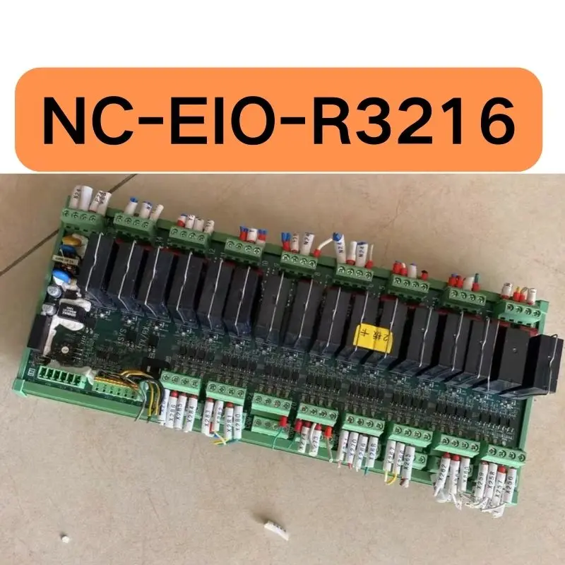 The second-hand IO relay NC-EIO-R3216 tested OK and its function is intact