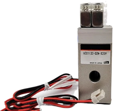 Mesin Pemotong Plasma Katup Gas Pabrik Original Ready Stock SMC VEX1133-02N-X259 Katup Elektromagnetik Katup Magnetik Solenoid