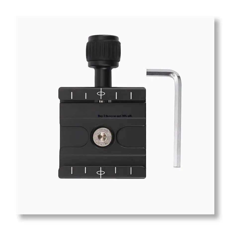 ●Aluminium 50mm Quick Release Plate QR Clamp Fits Arca Swiss Standard for Tripod Ballhead