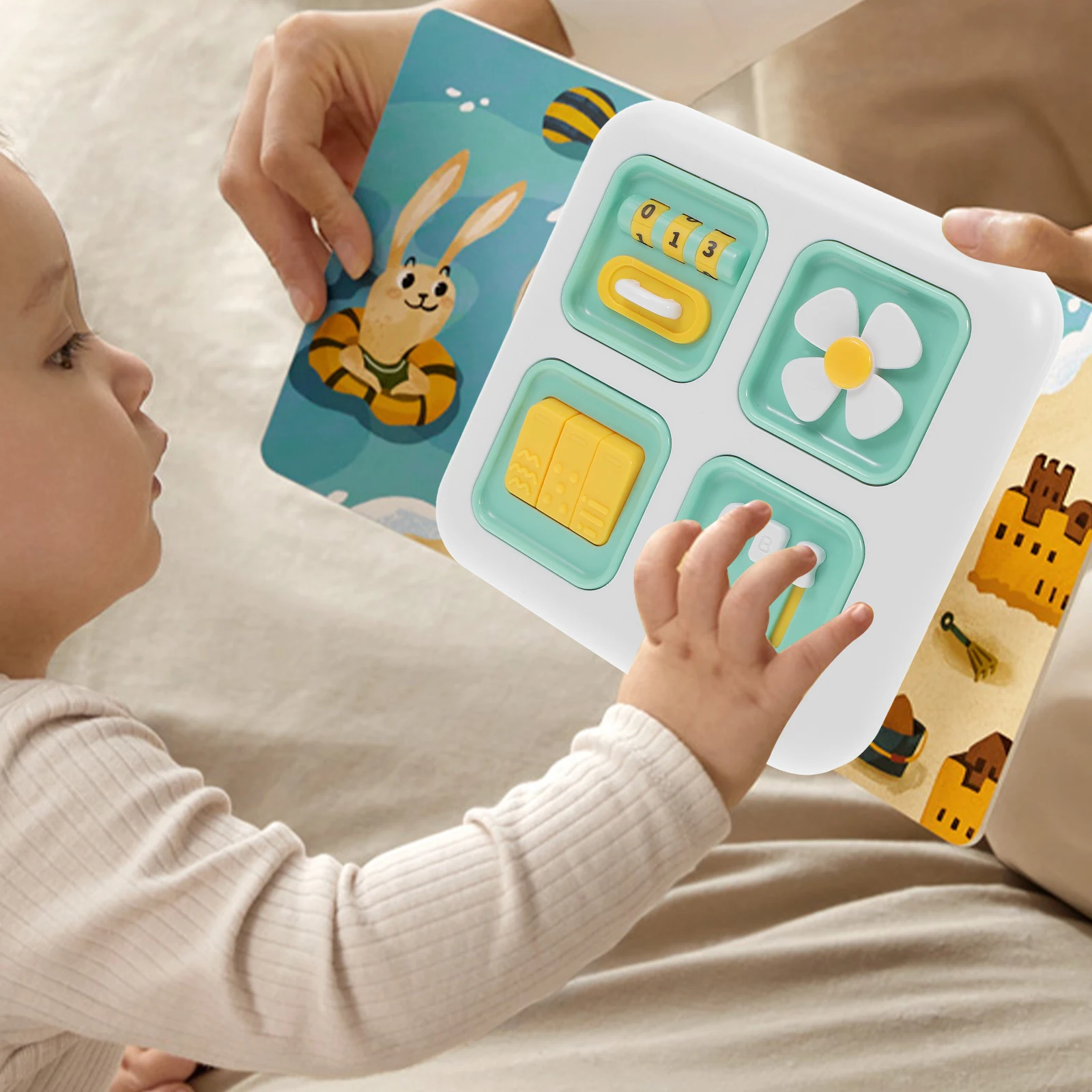 

Busy Board For Toddlers Educational Learning Fine Motor Skills Development Kids Early Education Plaything Montessori Sensory