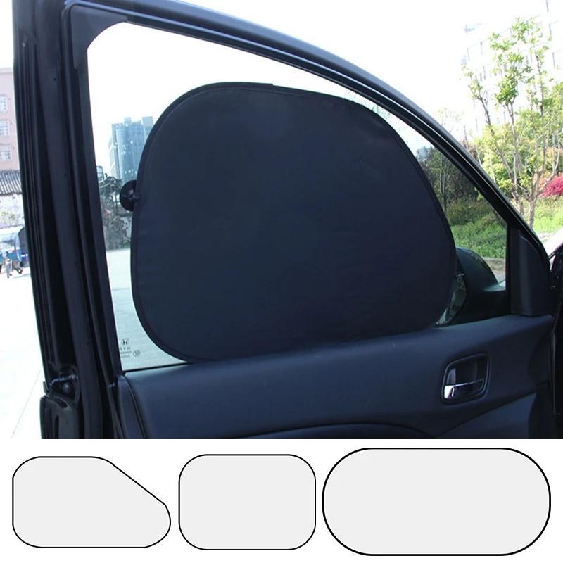 

1-5PCS Magnetic Side Windows Sunshade Curtain UV Blocking Heat Reduction Privacy Cover Auto Side Windows Sun Shade Cover Mesh