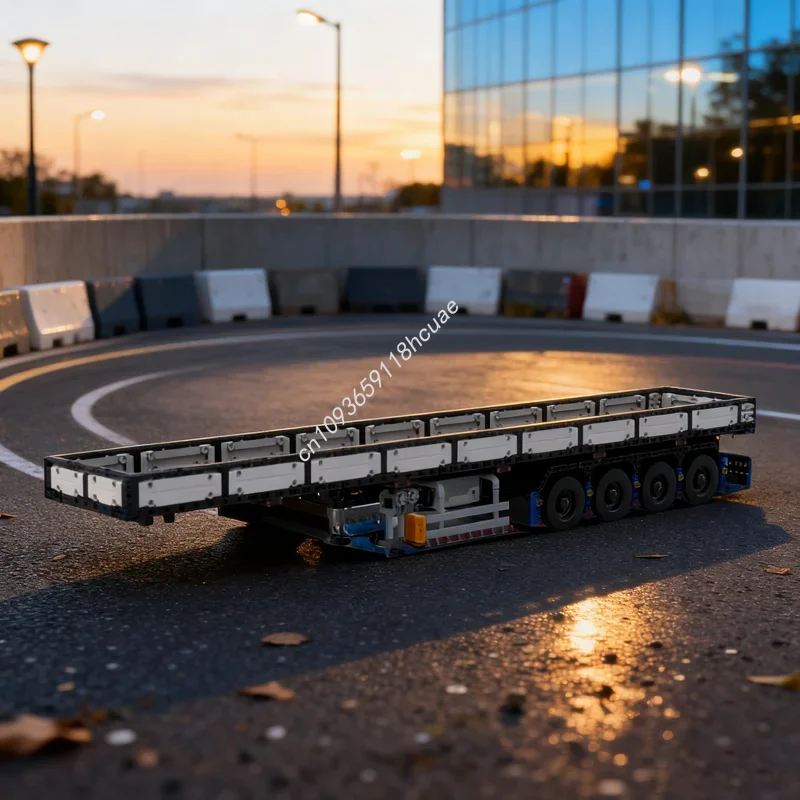 

Конструктор MOC «Грузовой прицеп-хоппер» (1933 детали), модель для сборки, игрушка-конструктор, строительные блоки, идея для творчества, кирпичики, подарок на Рождество и День рождения для детей