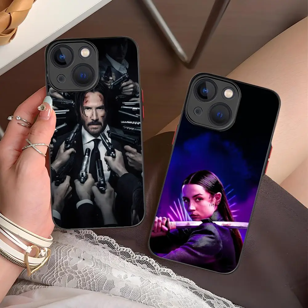 

Чехол для мобильного телефона John Wick Dog для iPhone 17, 16, 15, 14, 13, 12, 11 X XR XS 8 7 Air Pro Max Plus, мини-красочный силиконовый чехол