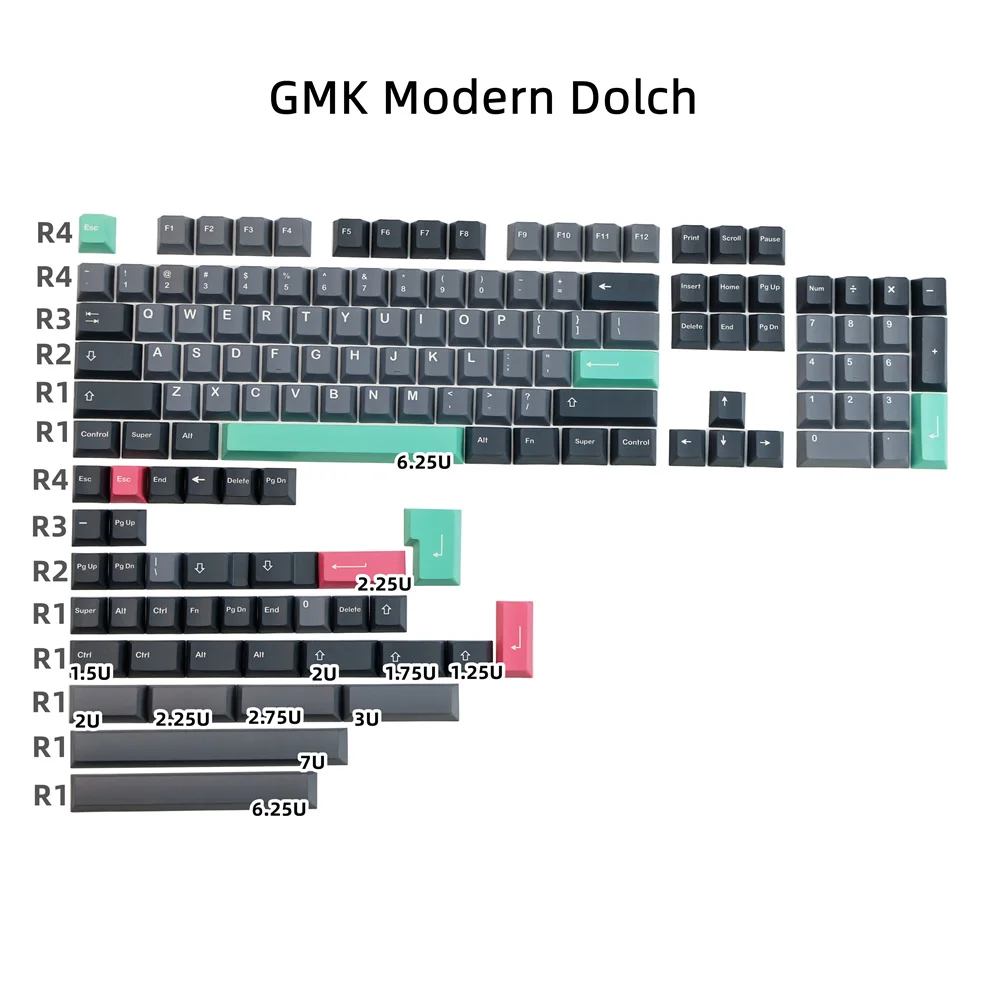 Gmk keycap clone montanhismo pbt keycap cereja perfil tintura subbed para gh60 61 64 68 75 84 96 104 108 teclado mecânico