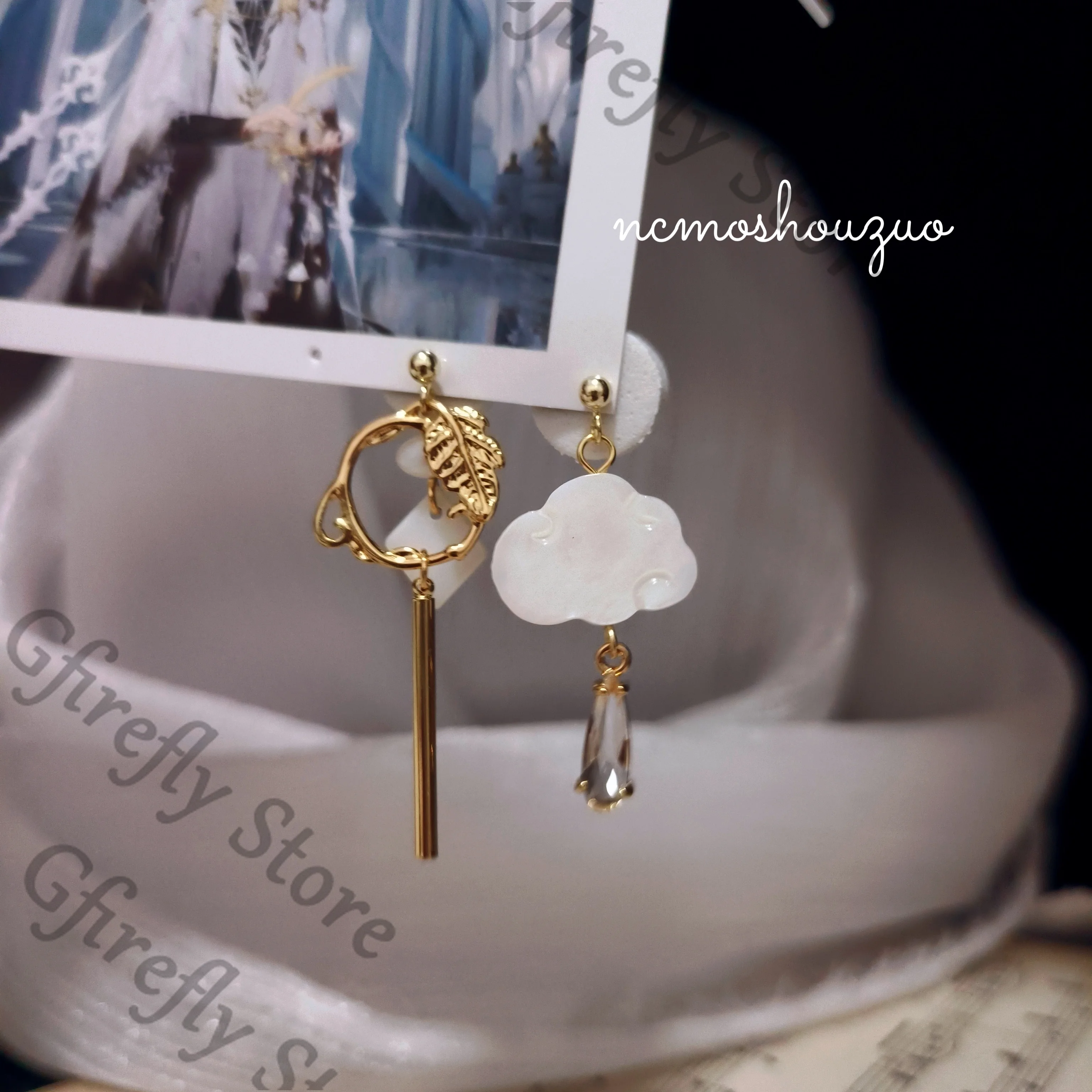 

Arknights Andoain The Martyr Impression Derivation Ear Loop Pendant Hallowmas Earring Ornament Cosplay Accessories Birthday Gift