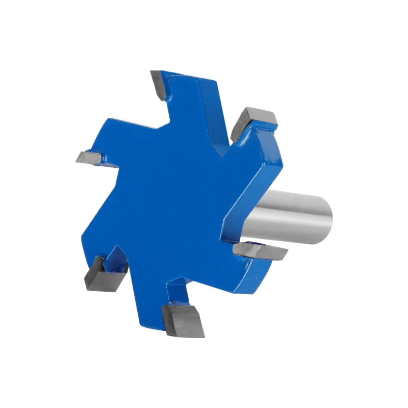 PTA Sei Lame Z6 Tipo T Scanalatura Fresa 6 Frese Punta del Router Lavorazione Del Legno Fresa Per Legno Bit Face Mill Fresa Strumenti