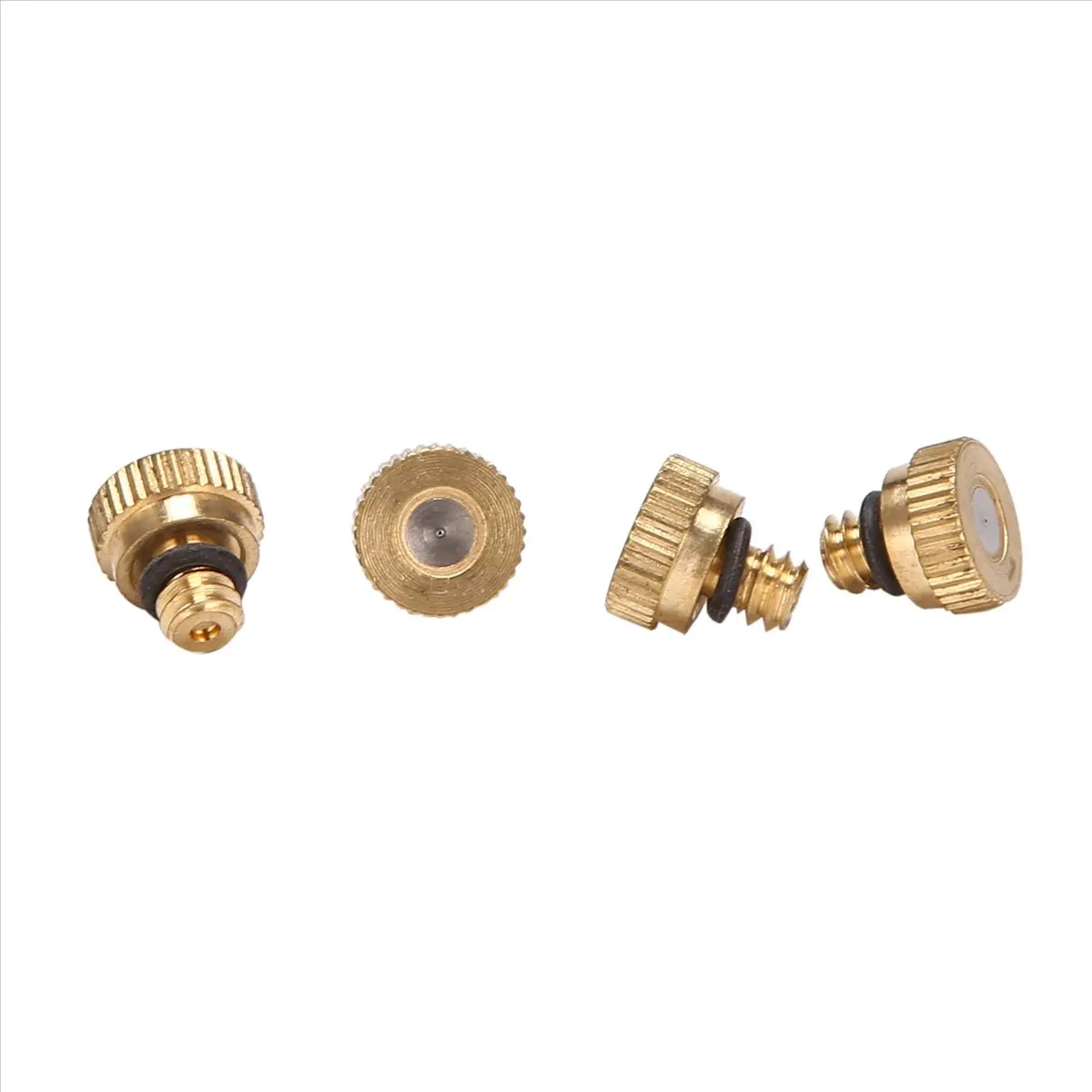 Efficient- 60Pcs Fog Mist Nozzle,Low Pressure Mist Cooling Nozzle,Misting Nozzles Orifice 0.1Mm