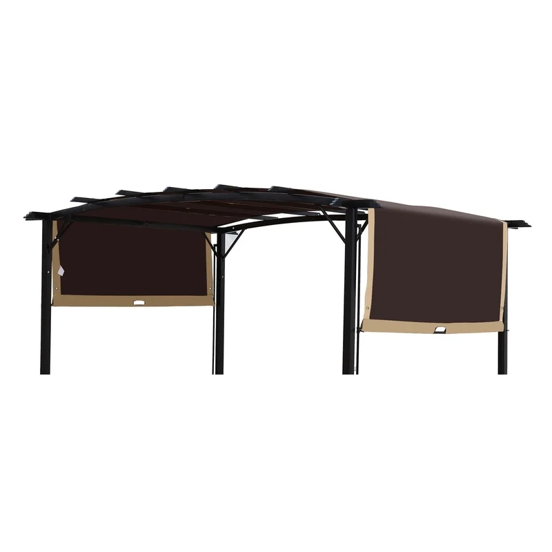 

Brown Replacement Canopy for 12x9 Ft Curved Outdoor Pergola