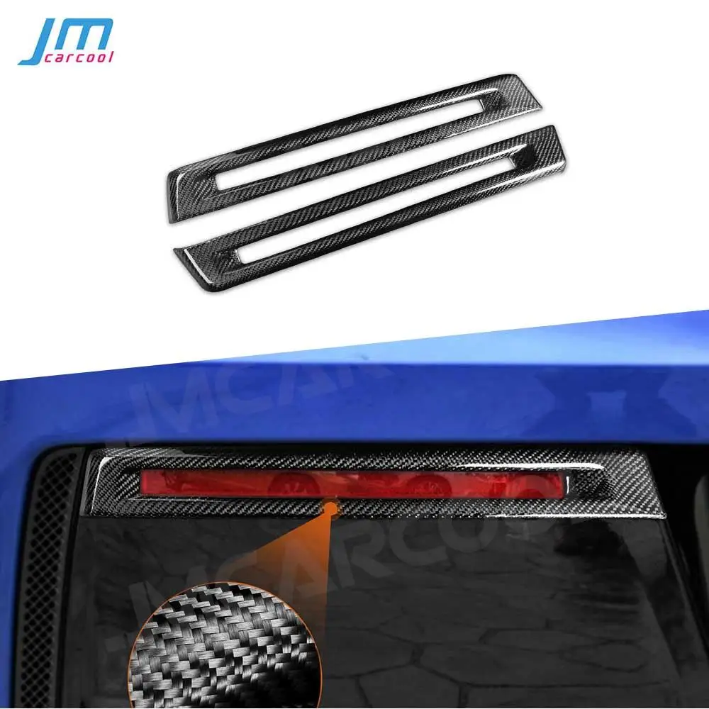 

Carbon Fiber Car Rear Bumper Air Vent Outlet Trim for Chevrolet Corvette 2014-2019 Bodykits Car Decoration Accessories