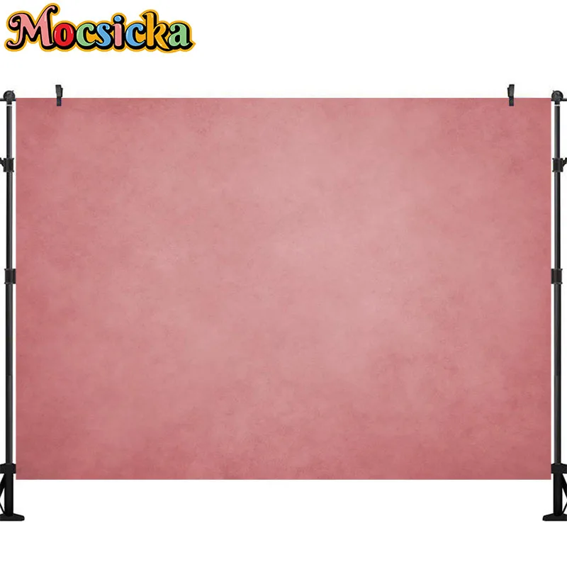 Mocsicka Solid Color Photography Backdrop Newborn Shower Portrait Photo Wallpaper Birthday Background Decoration Studio Banner