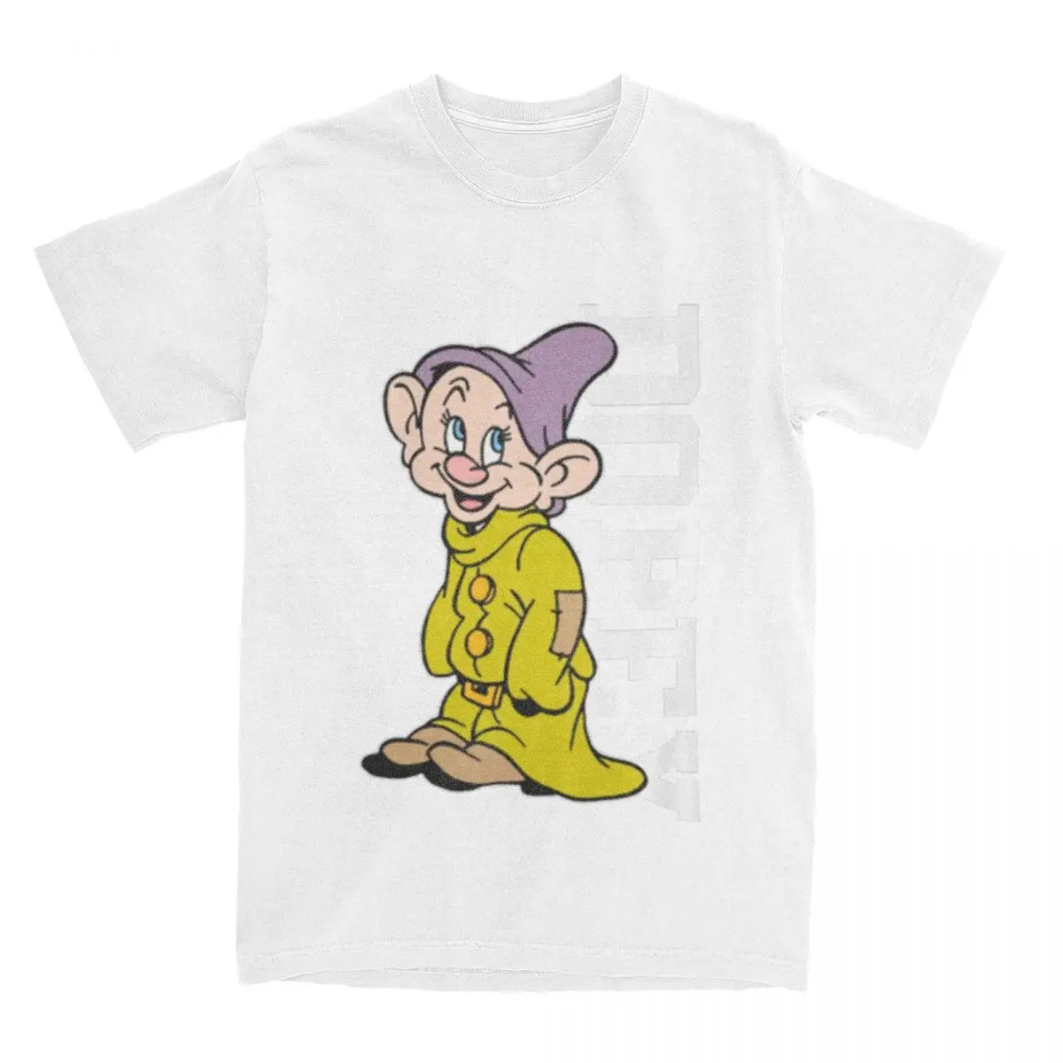 Snow White Tee Shirt Dopey Dwarf Cute Face I'm Dopey T Shirts for Men Women 100% Cotton Awesome T-Shirts Harajuku Unisex Tops