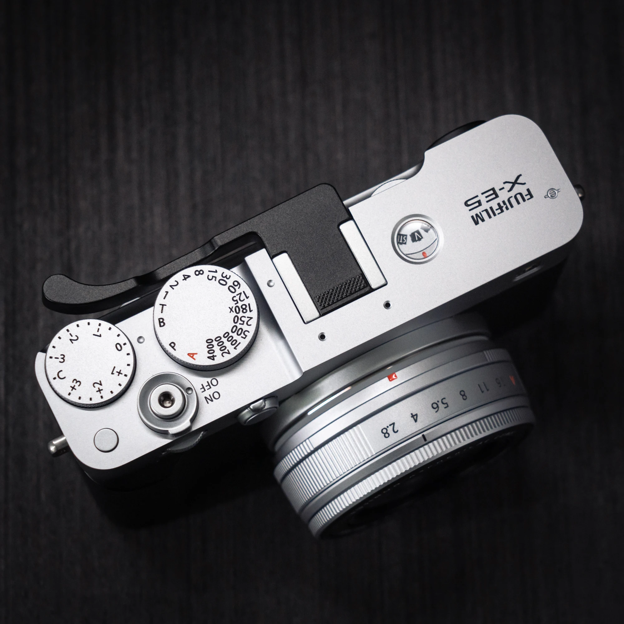 Aluminium-Metall-Thumb-Up-Griff für Fujifilm XE5 Fuji X-E5 Kamera-Handgriff – Detail 17