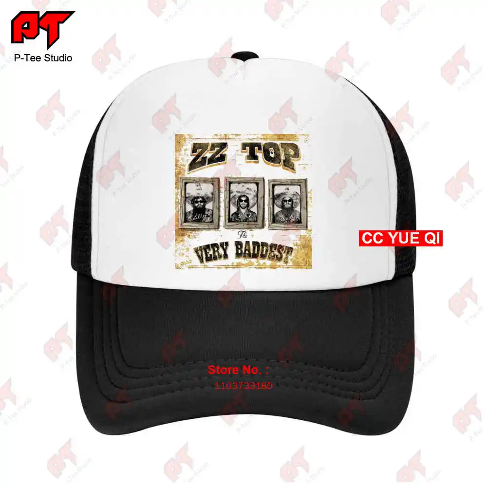 Zz Very Baddest Band Logo Baseball Caps Truck Cap CDIZ