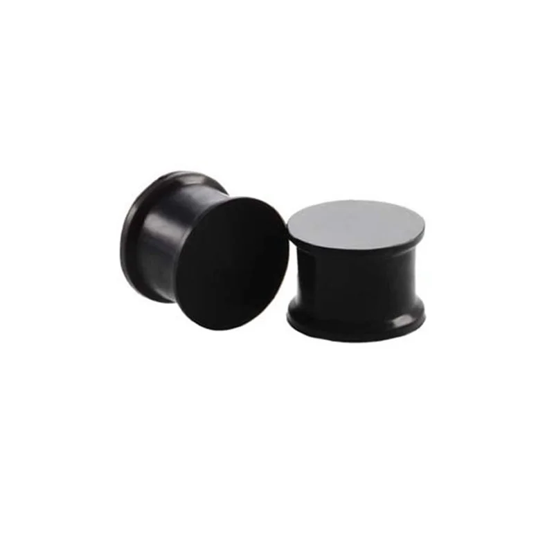 Longita 6 Pairs Silicone Piercing Oreille Ear Flexible Flesh Tunnel Expandeur Elargisseur Ecarteur Gauge Earlets Plug Gauges Kit Retainer Taille 2G-16mm 3 Couleurs