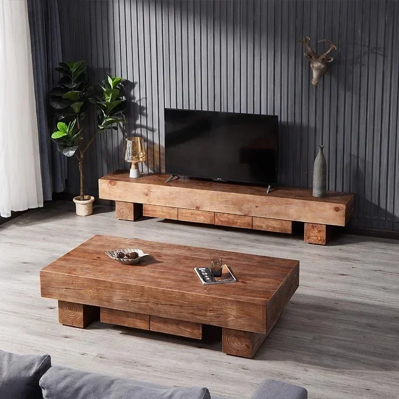 

Japanese Antique Coffee Table Industrial Aesthetic Coffee Table Antique High Sweet Cheap Wood Mesas Bajas Lounge Suite Furniture