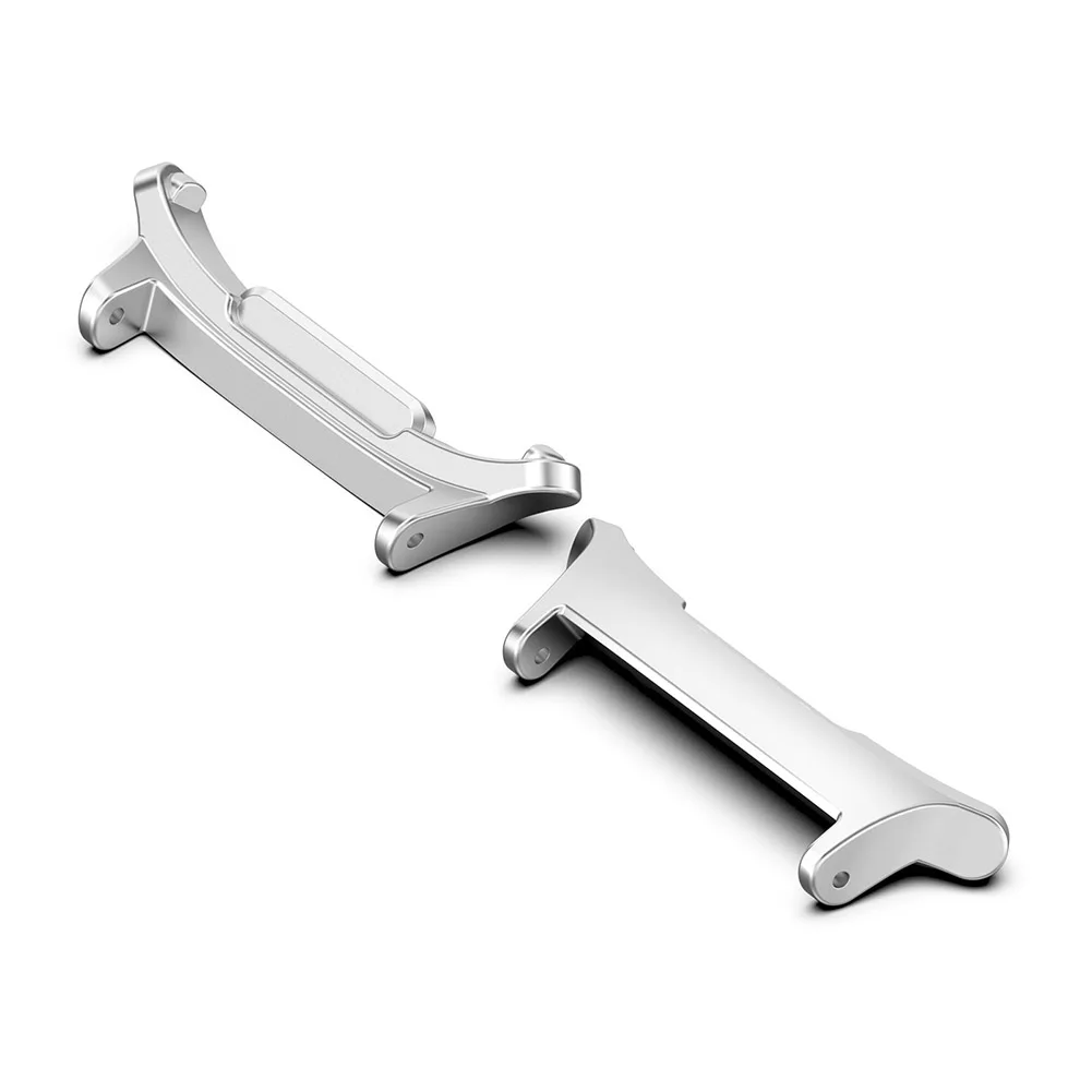 Conector de pulseira de aço inoxidável, conector rápido do bracelete do metal do ajuste, Samsung Galaxy Watch 7 Ultra, 47mm, 2 Pcs